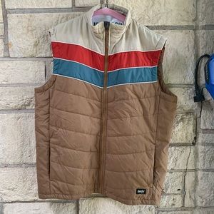 Howler Bro’s Men’s Crowley Vest XL - Tan/Stone